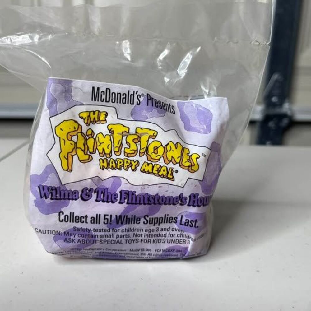 McDonald's Happy Meal The Flintstones Wilma & The Flintstone's House Toy
